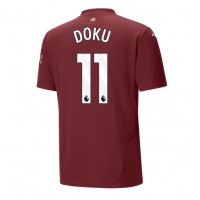 Manchester City Jeremy Doku #11 Tredjedrakt 2024-25 Kortermet